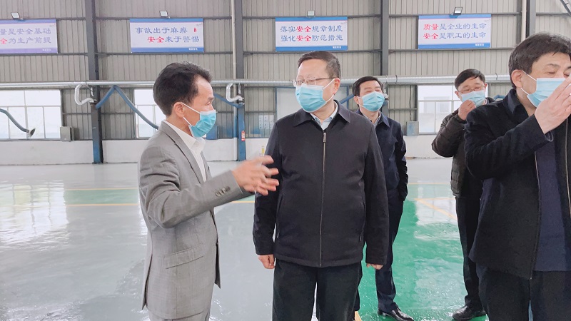 热烈欢迎市人大主任肖善武莅临黄山汇尔